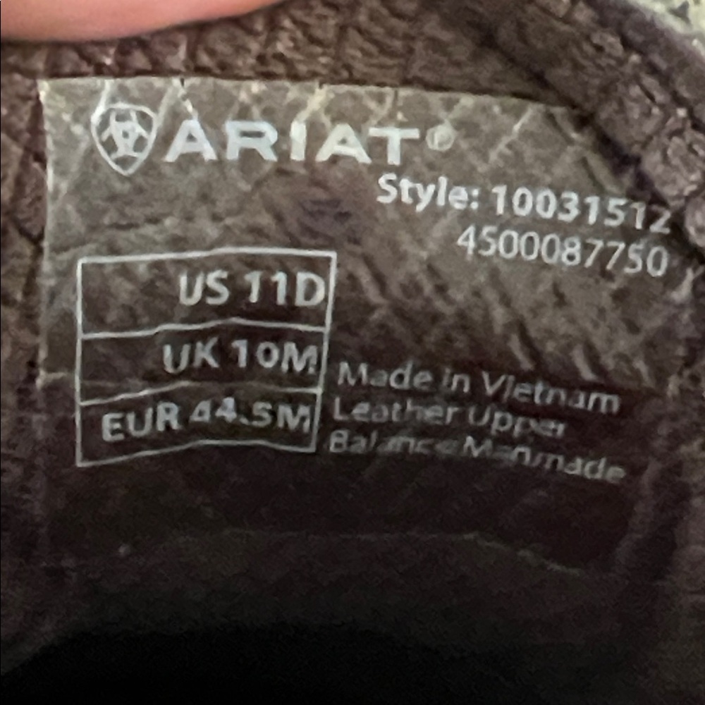 Ariat  Brown Leather shoe